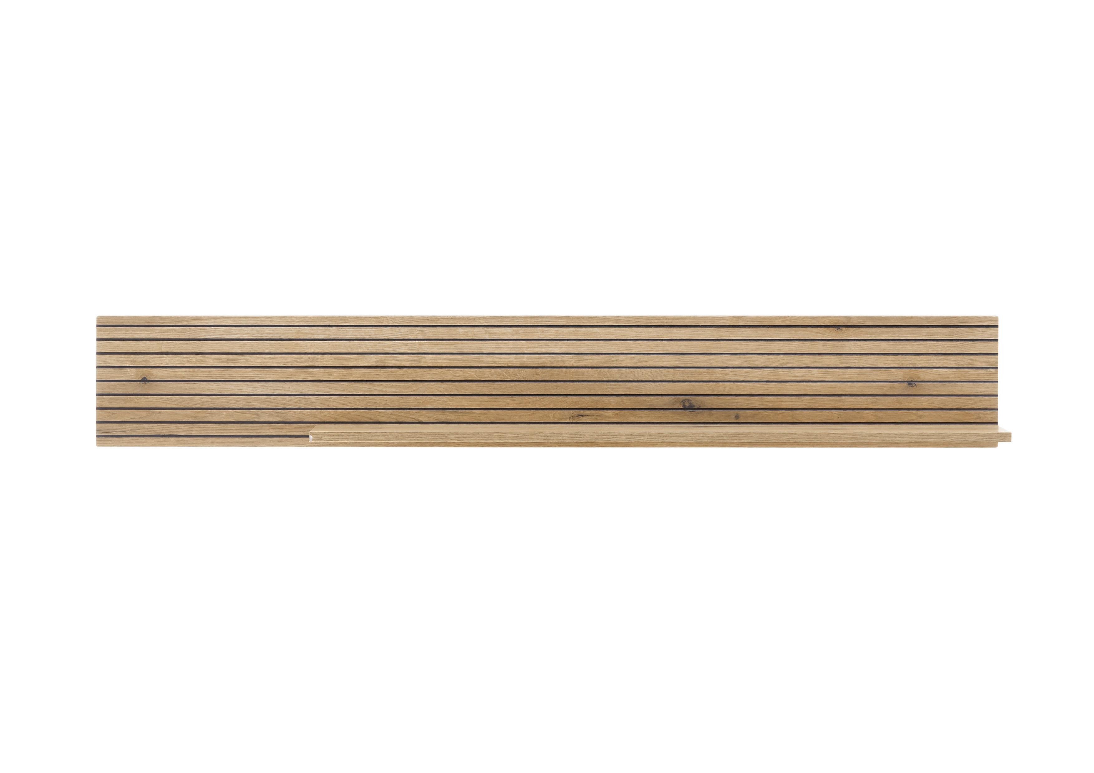 Wandboard Hudson Eichefarben B: 150cm - Eichefarben, Design, Holzwerkstoff (150/22/21cm) - MID.YOU