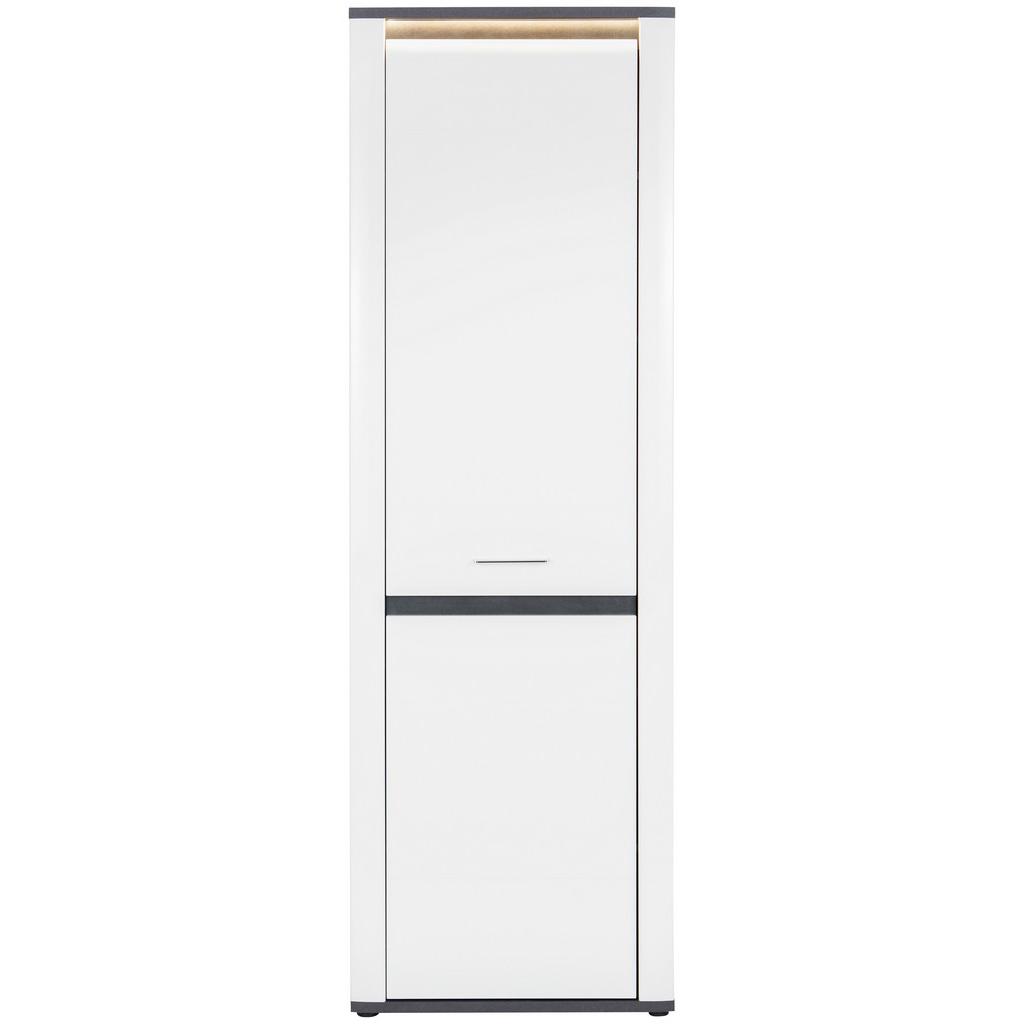 Garderobenschrank Alassio Weiß/Matera B: 65 cm