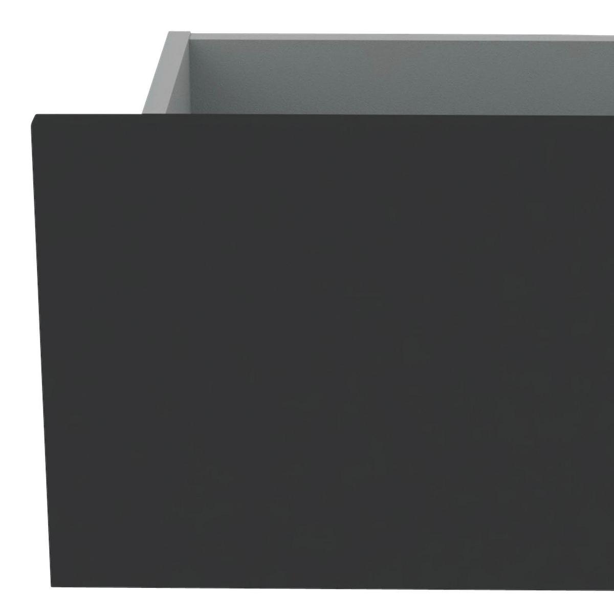 ZÁSUVKA UNIT-ELEMENTS - tmavosivá, Modern, kompozitné drevo (45,3/21,9/36,6cm) - Ondega