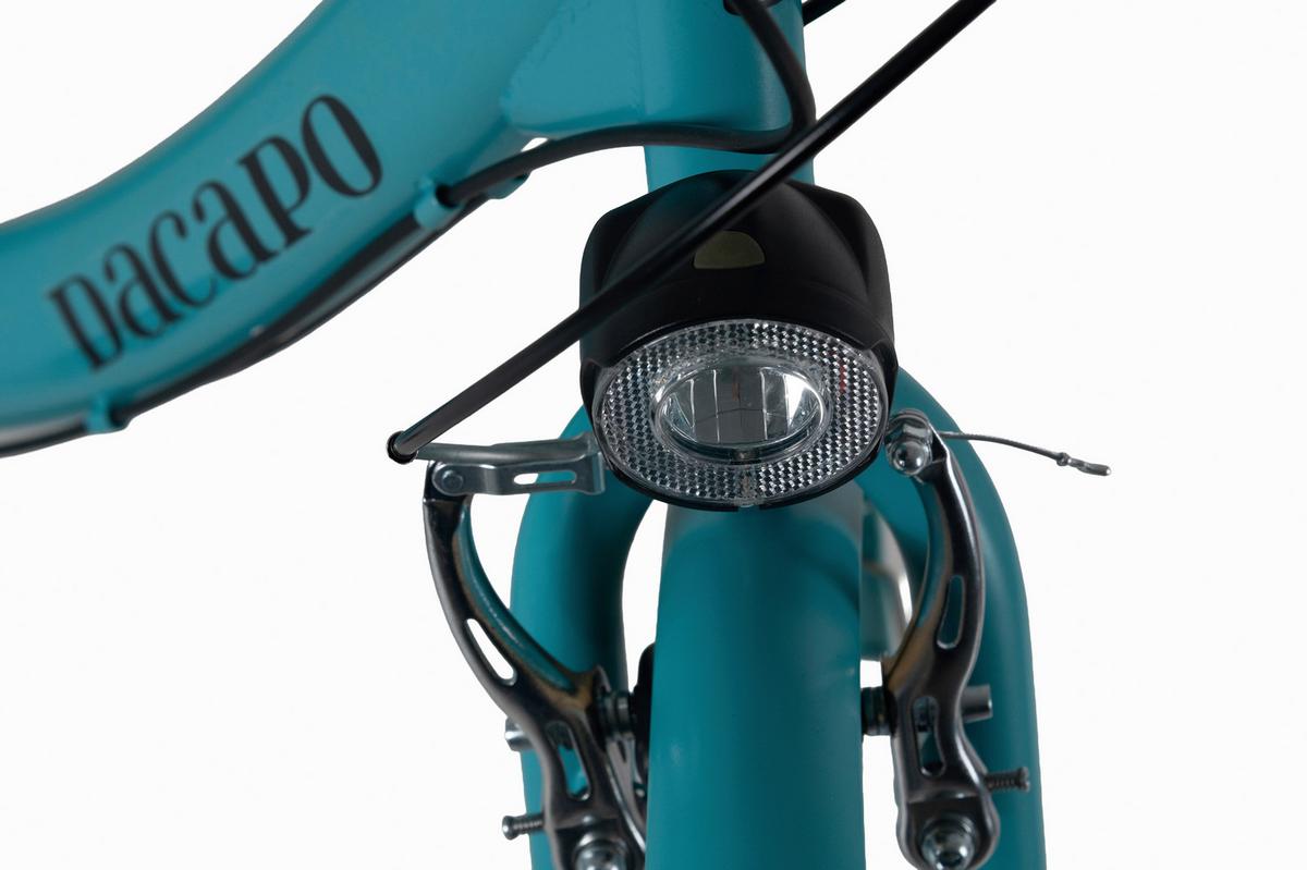 Damenfahrrad 28'' DaCapo Toscana türkis - Türkis, Basics, Metall (25/140/60cm)