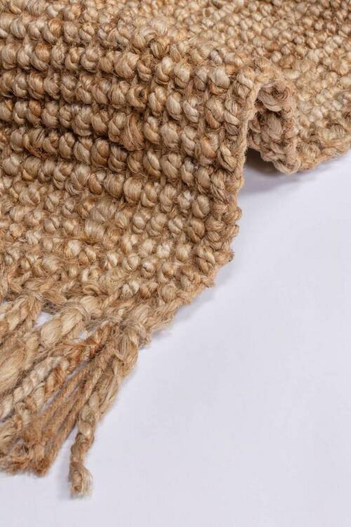 Handwebteppich Handwebteppich Natur B: 230 Cm - Naturfarben, Basics, Textil (230/60cm)