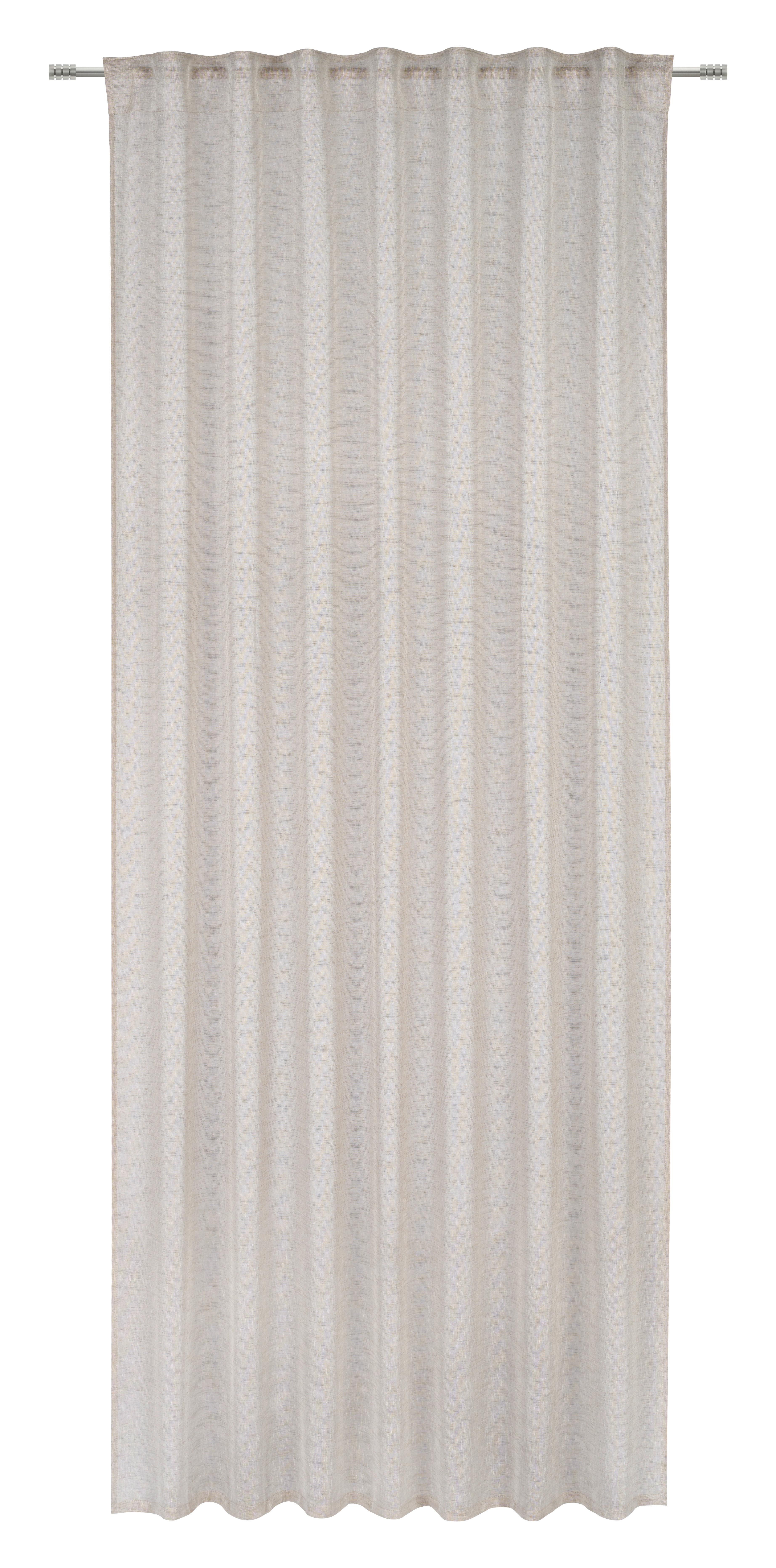 HOTOVÝ ZÁVES SIGRID -EXT- - béžová, Romantik / Landhaus, textil (140/245cm) - Premium Living