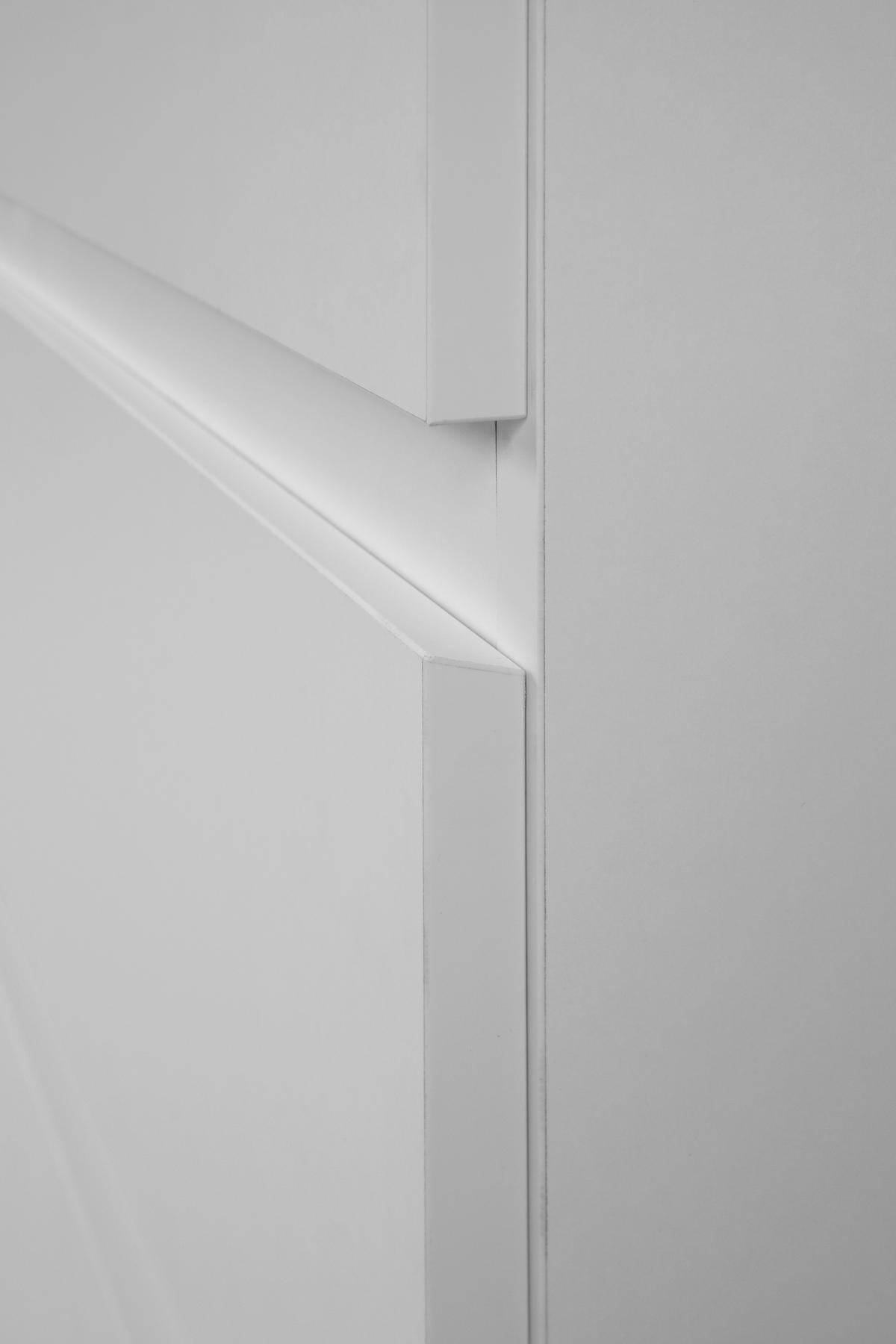 Drehtürenschrank Mit Laden B: 80 Cm Image, Weiß - Weiß, Basics, Holzwerkstoff (80/191/55cm) - MID.YOU