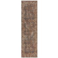 Läufer Miley Jute Tradtnl Blue 60x230 - Blau, Basics, Textil (60/230cm)