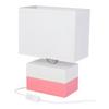 Tischleuchte 4113522 Colorato - Rosa - Naturfarben/Rosa, Basics, Holz (20/10,5/27cm)
