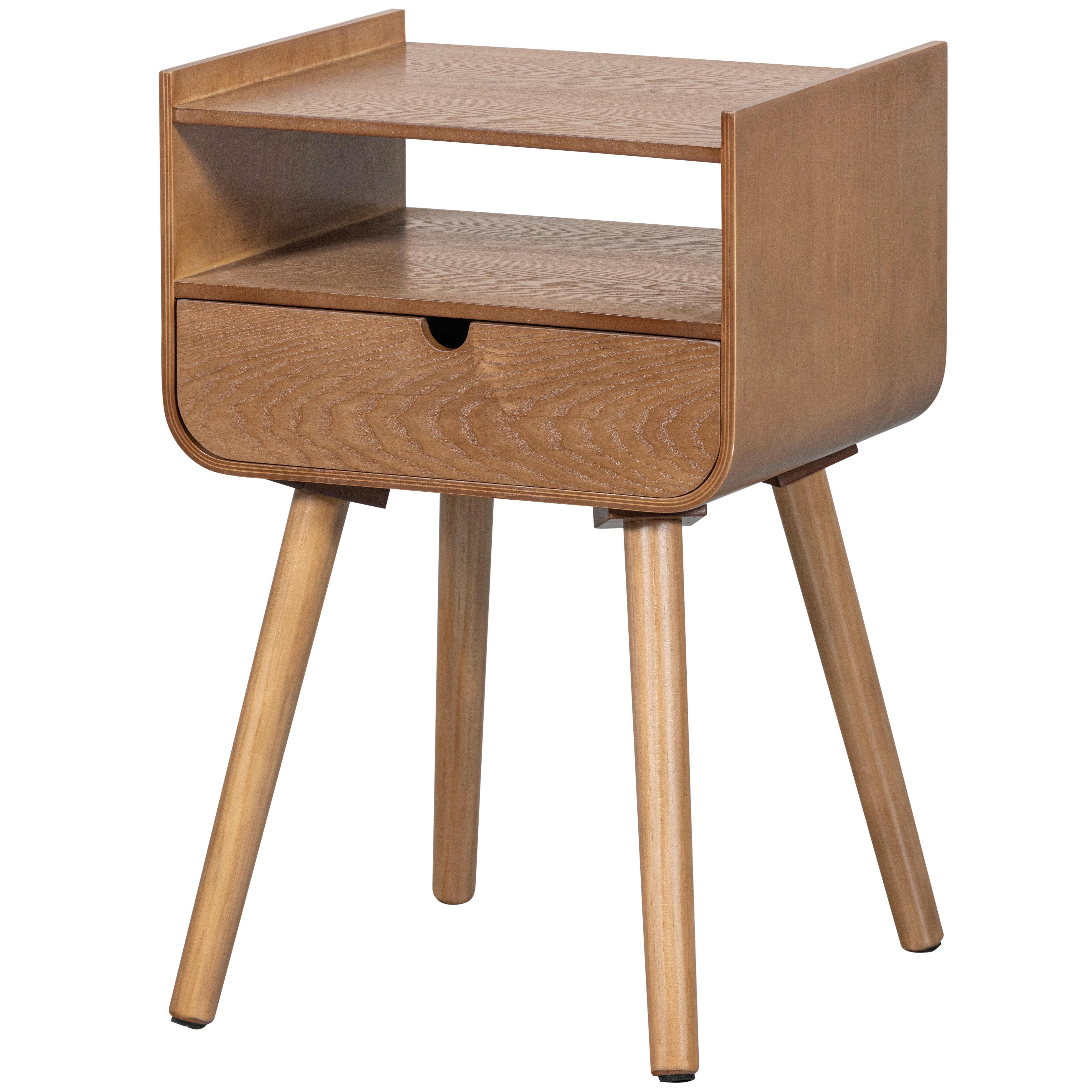 Beistelltisch Nils Naturfarben L: 36 cm - Naturfarben, Design, Holzwerkstoff (36/30/54cm) - Livetastic
