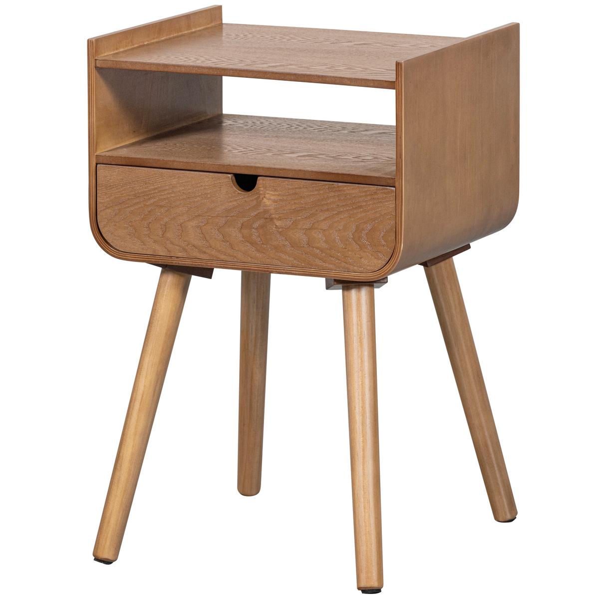 Beistelltisch Nils Naturfarben L: 36 cm - Naturfarben, Design, Holzwerkstoff (36/30/54cm) - Livetastic