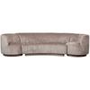 Bigsofa Popular Taupe B: 290 Cm - Taupe, Design, Textil (290/72/97cm) - Livetastic