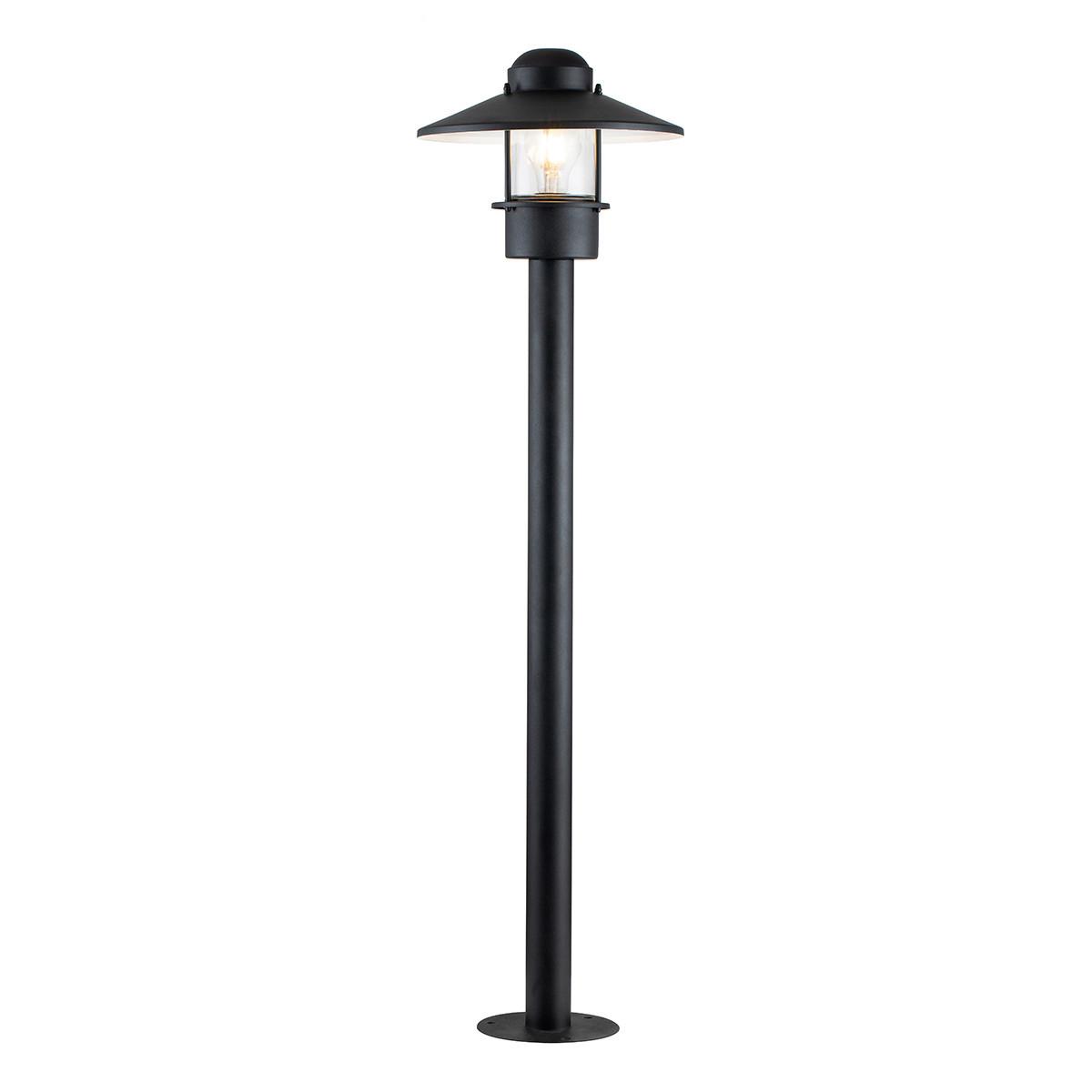 Talpas Lámpa Klampenborg-Bol-Bk - fekete, Konventionell, üveg/fém (27.5/101.8cm) - Elstead Lighting