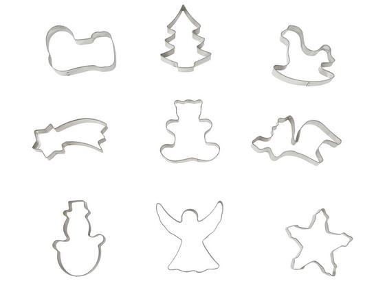 Keksformen Gosina - Silberfarben, KONVENTIONELL, Metall - Ombra Keksformen Gosina - Silberfarben, KONVENTIONELL, Metall - Ombra