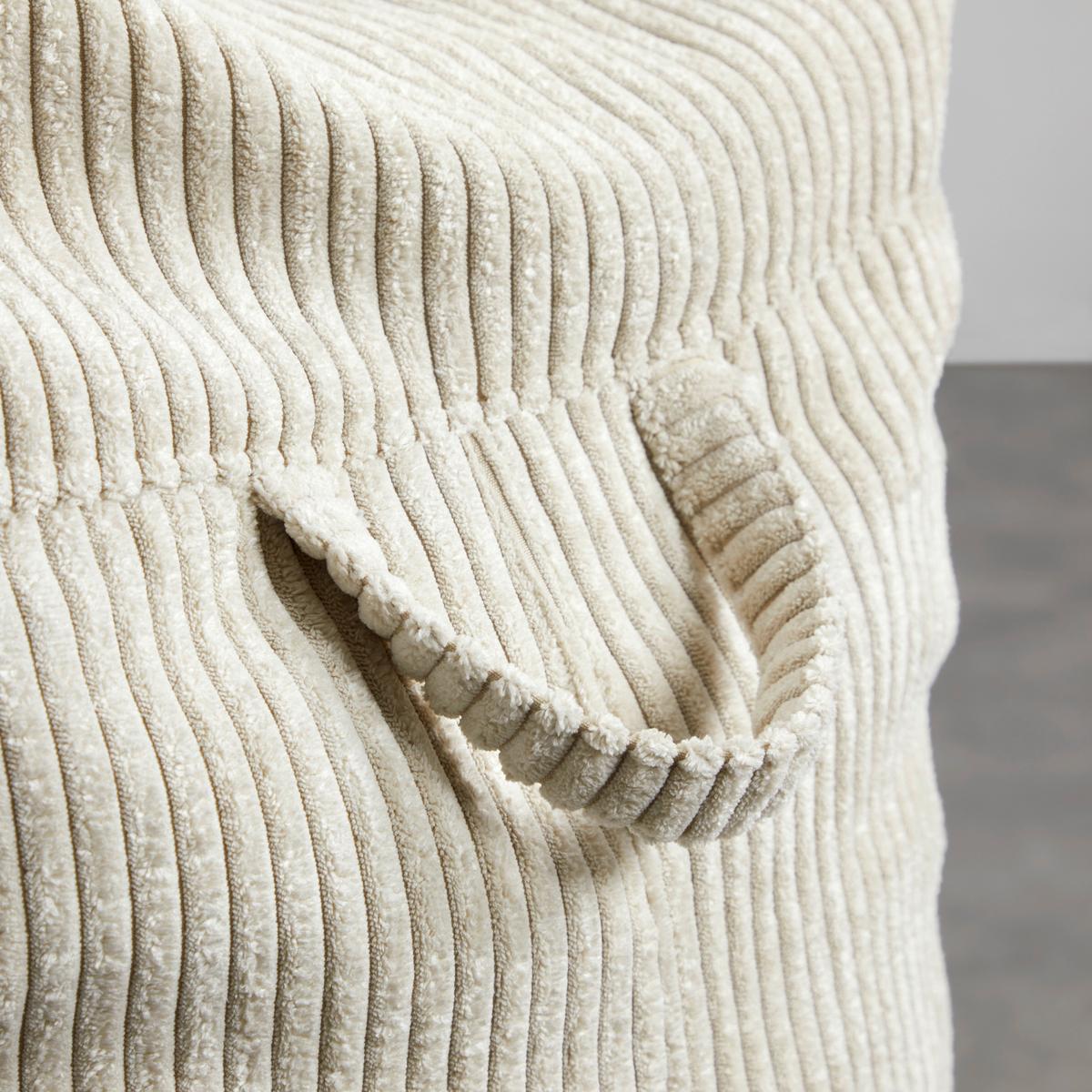 Sedací vak CORTONA CORD, béžový menčester - béžová, Modern, textil (85/100/85cm) - Mömax