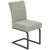 Schwingstuhl Olivia Giga-S - Beige/Schwarz, MODERN, Textil/Metall (61/91/43cm)