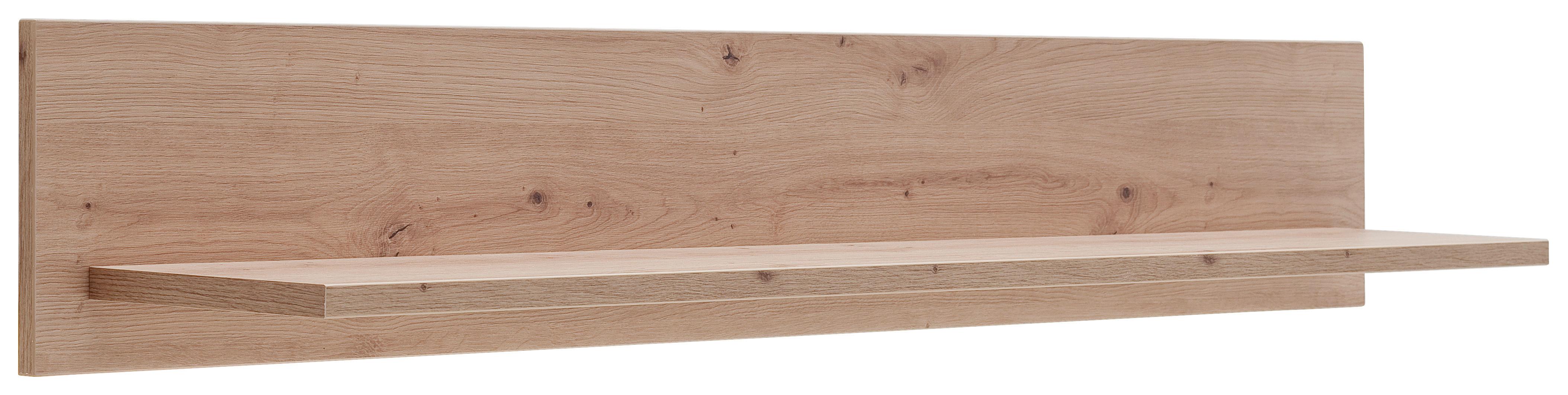 Wandboard Buenos Aires B: 160 cm Eichefarben - Eichefarben, Design, Holzwerkstoff (160/24/25cm) - MID.YOU