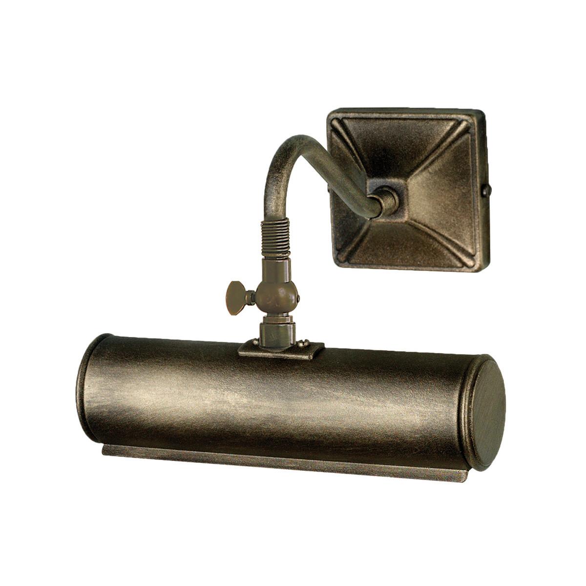 BILDERLEUCHTE PL1-10-BLK-GOLD - Goldfarben/Schwarz, Basics, Metall (19/13.5/20cm) - Elstead Lighting