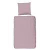 Bettwäsche Uni Rosa Rot Hellrosa 135x200 cm - Hellrosa, Basics, Textil (135/200cm)