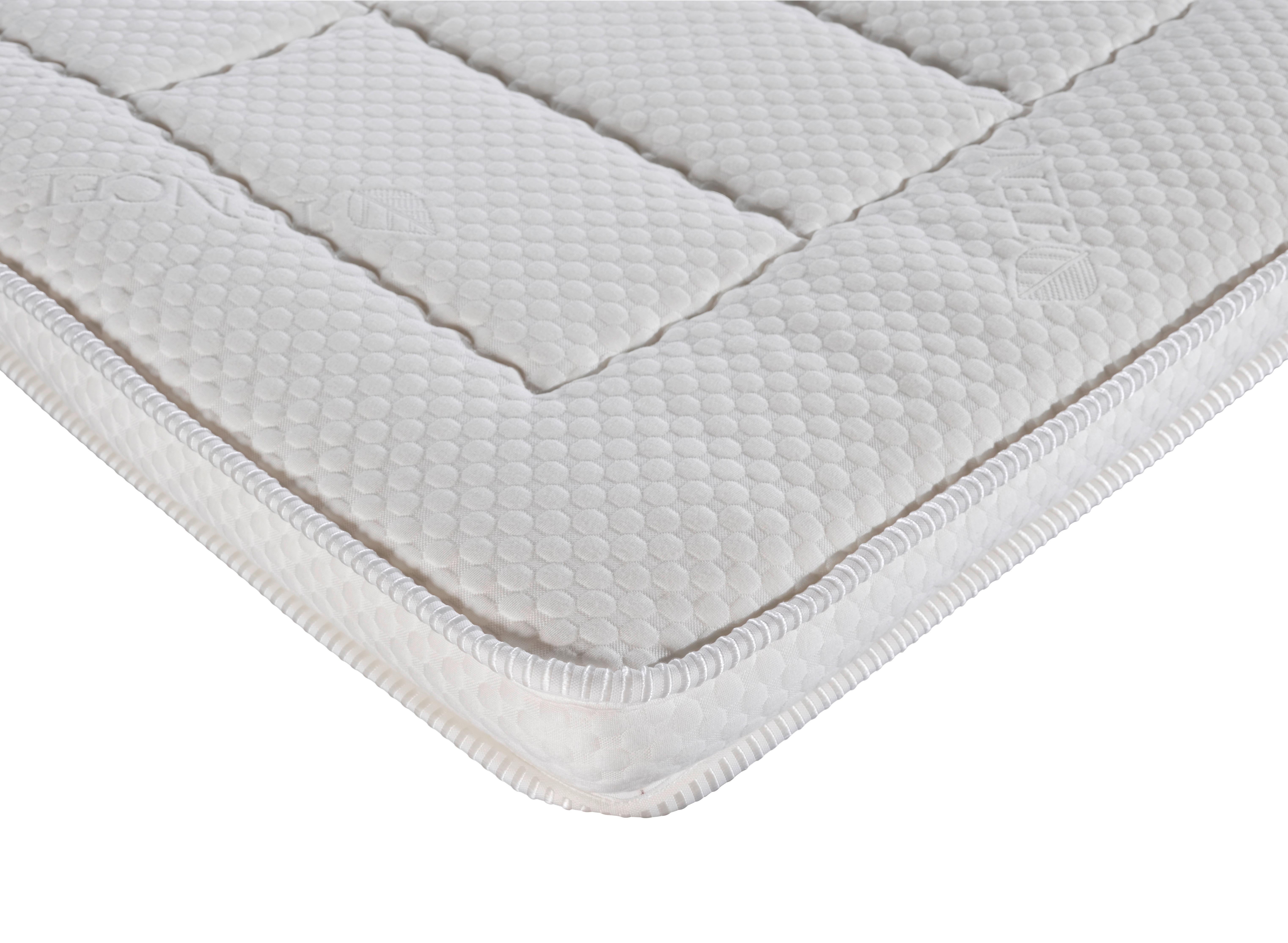 Topper Micro Pocket 160x200 Cm Schaumstoffkern - Weiß, Basics, Textil (160/200cm) - Livetastic