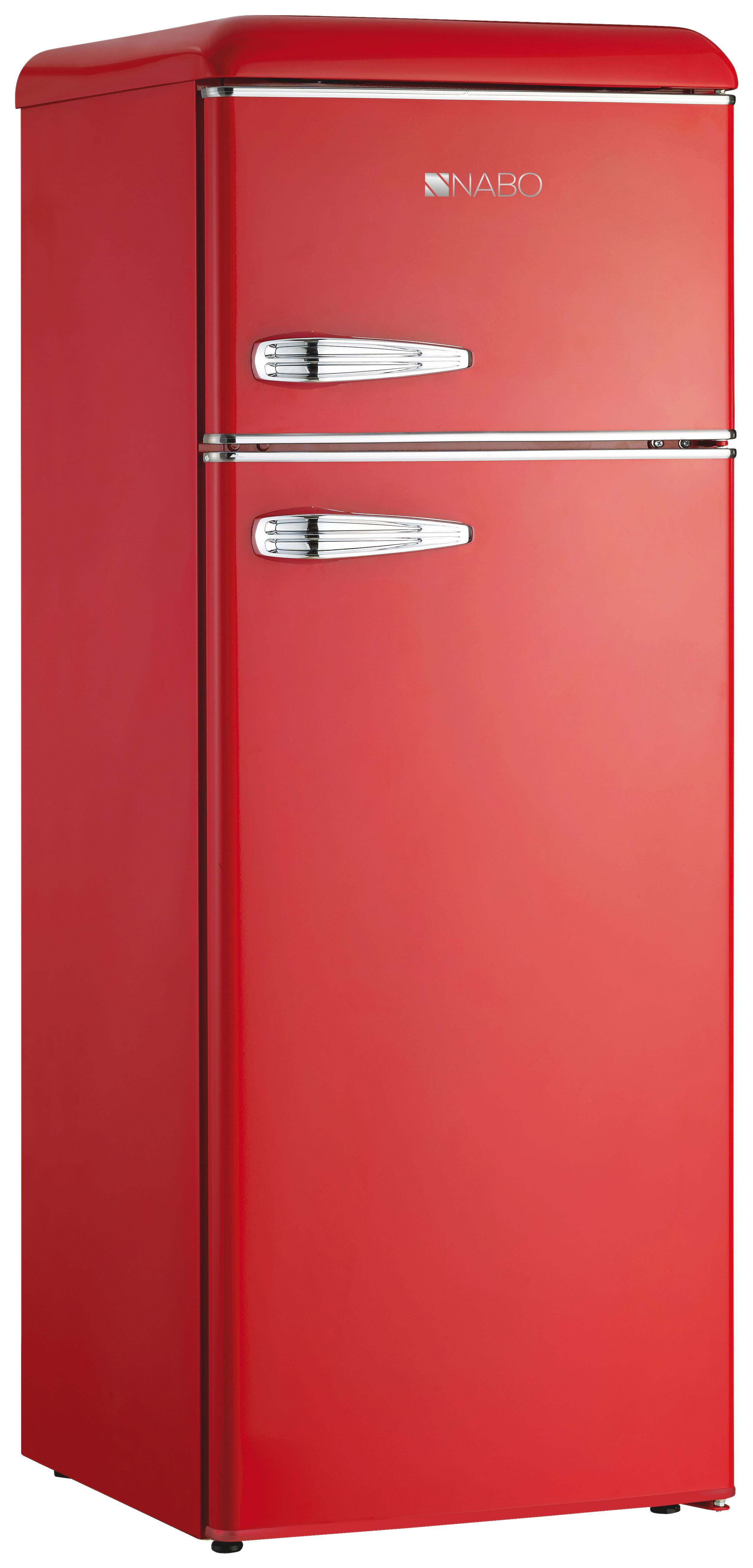 Kühl-gefrier-kombination Kgr 2122 - Rot, KONVENTIONELL (56/148/67cm)