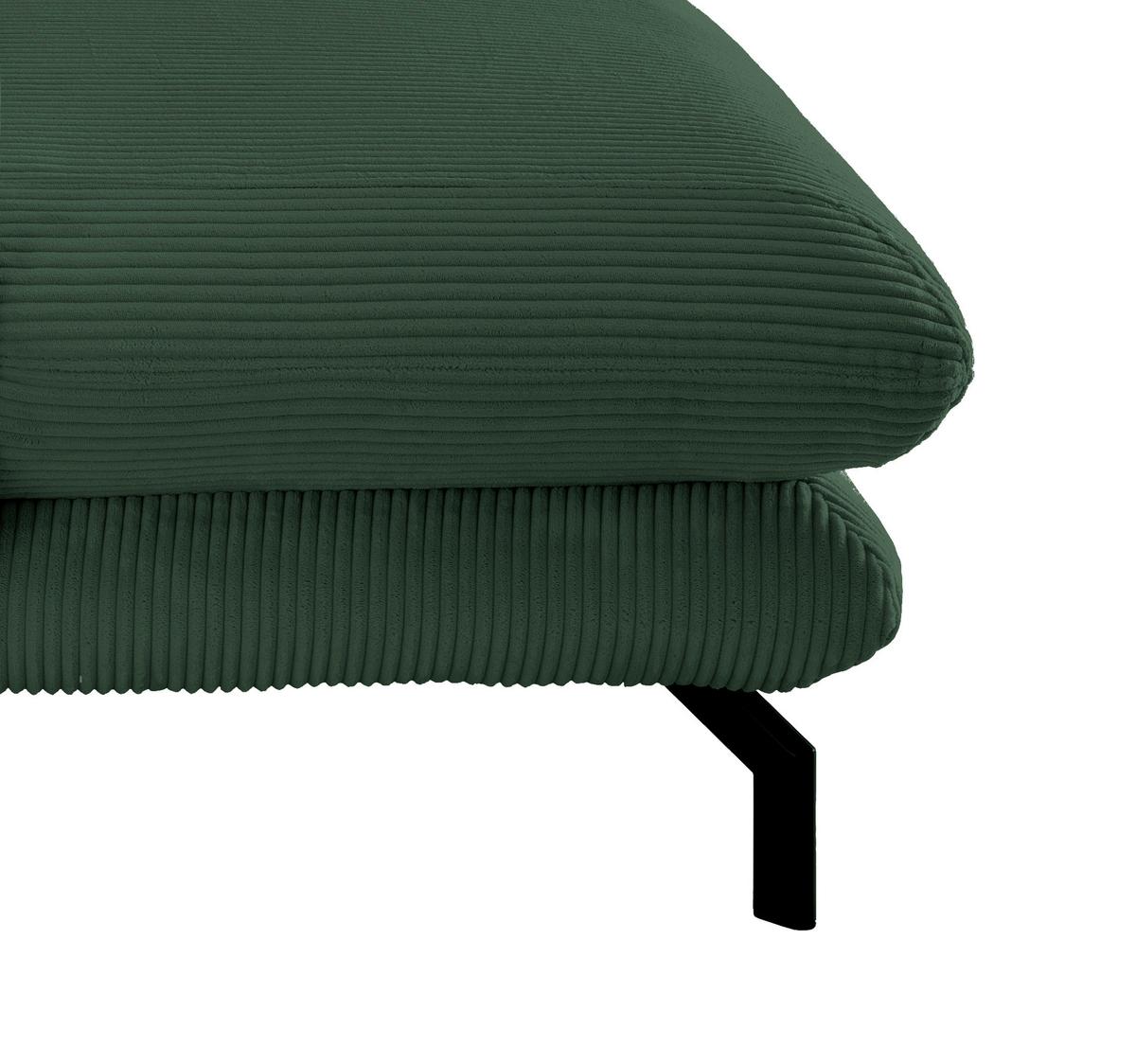 Xxl-sessel Lava Grün B: 111 Cm - Schwarz/Grün, MODERN, Textil (111/101/167cm) - Livetastic