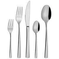 Besteckset 30-teilig Ben für 6 Personen - Edelstahlfarben, KONVENTIONELL, Metall - James Wood