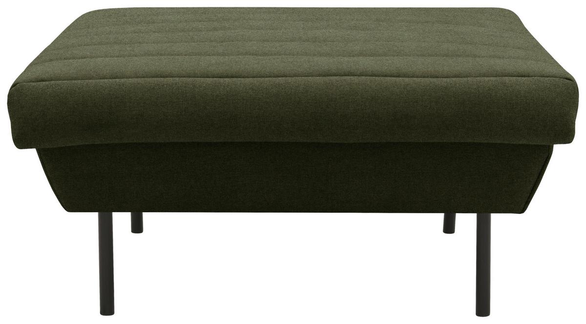 Hocker Looks Ix - Schwarz/Grün, Design, Textil (90/45/105cm) - LOOKS by W.Joop