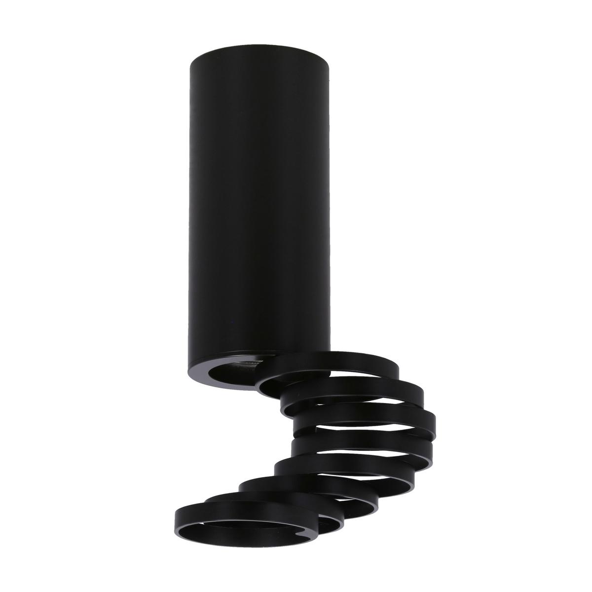 Deckenleuchte 228763 Tuba - Schwarz, KONVENTIONELL, Metall (6/6/30cm)