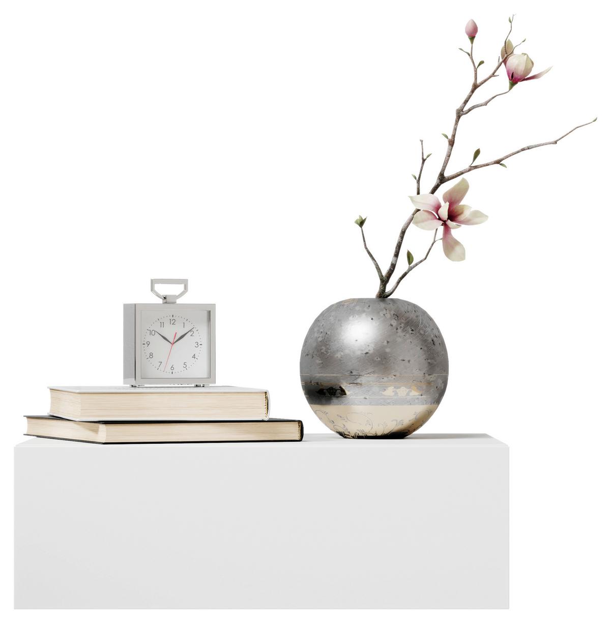 Nachkästchen Weiß H: 14 Cm Tajo - Weiß, MODERN, Holzwerkstoff (42/14/30cm) - Livetastic