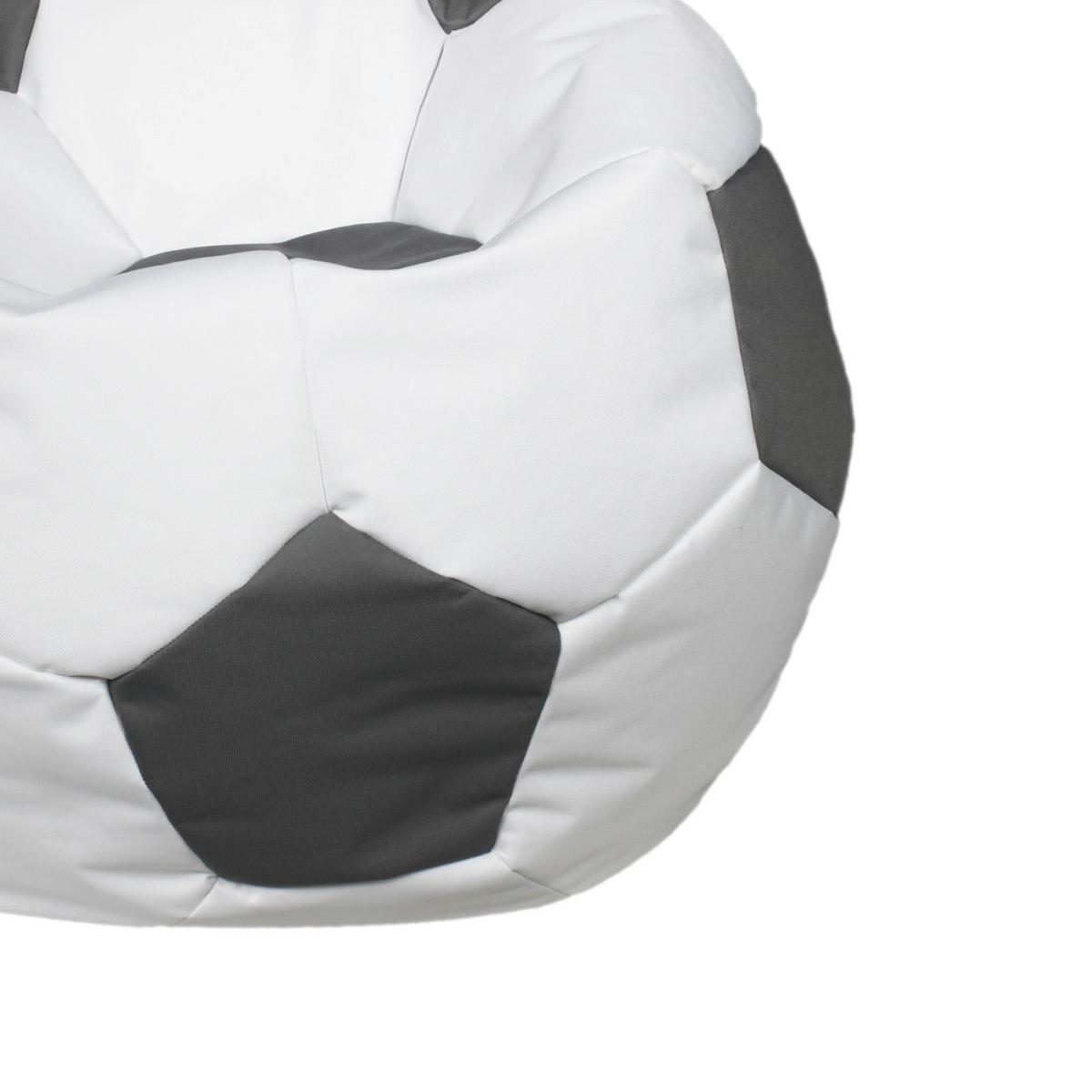 Sedací vak PLAY - šedá/bílá, Basics, textil (78/40cm) - Ondega