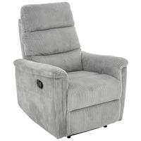 Relaxsessel Xeno Hellgrau B: 78 Cm - Hellgrau/Schwarz, Design, Textil/Metall (78/108/89cm) - Livetastic
