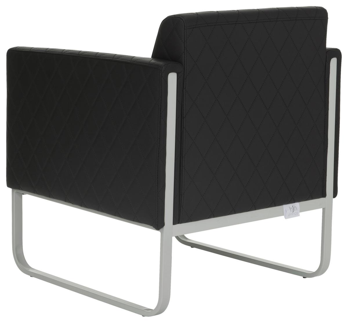 Sessel Aruba Step Schwarz - Hellgrau/Schwarz, MODERN, Textil (67/78/71cm) - MID.YOU