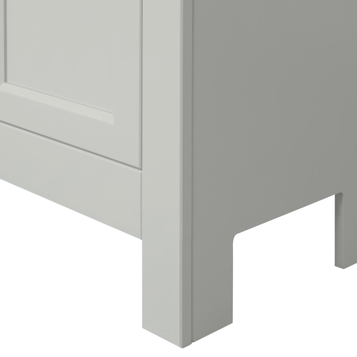 Kommode Eva Hellgrau B: 93cm - Hellgrau, Design, Holz/Holzwerkstoff (93/150/40cm) - Livetastic