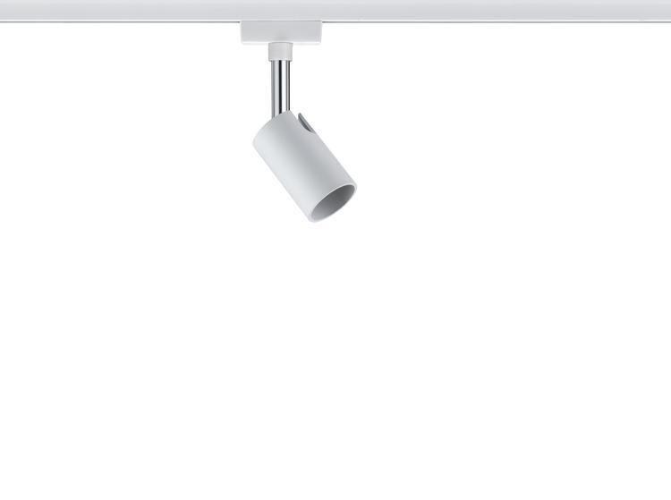 Schienensystem Urail Strahler 95330 LED-Spotkopf Schwenkbar - Weiß, Design, Metall (5,8/11/6,6cm) - Paulmann