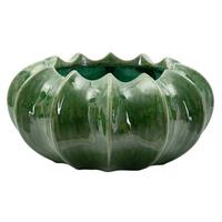 Vase Cactus Basket Grün B: 31 cm - Grün, Basics, Keramik (31/16/31cm)