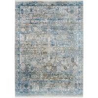 Webteppich Blau/Grau Toulon 67x130 cm - Blau/Grau, Design, Textil (67/130cm) - Dieter Knoll