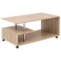Konferenčný stolík sonoma dub - dub sonoma, Modern, kompozitné drevo/plast (105/60/48,5cm) - MID.YOU