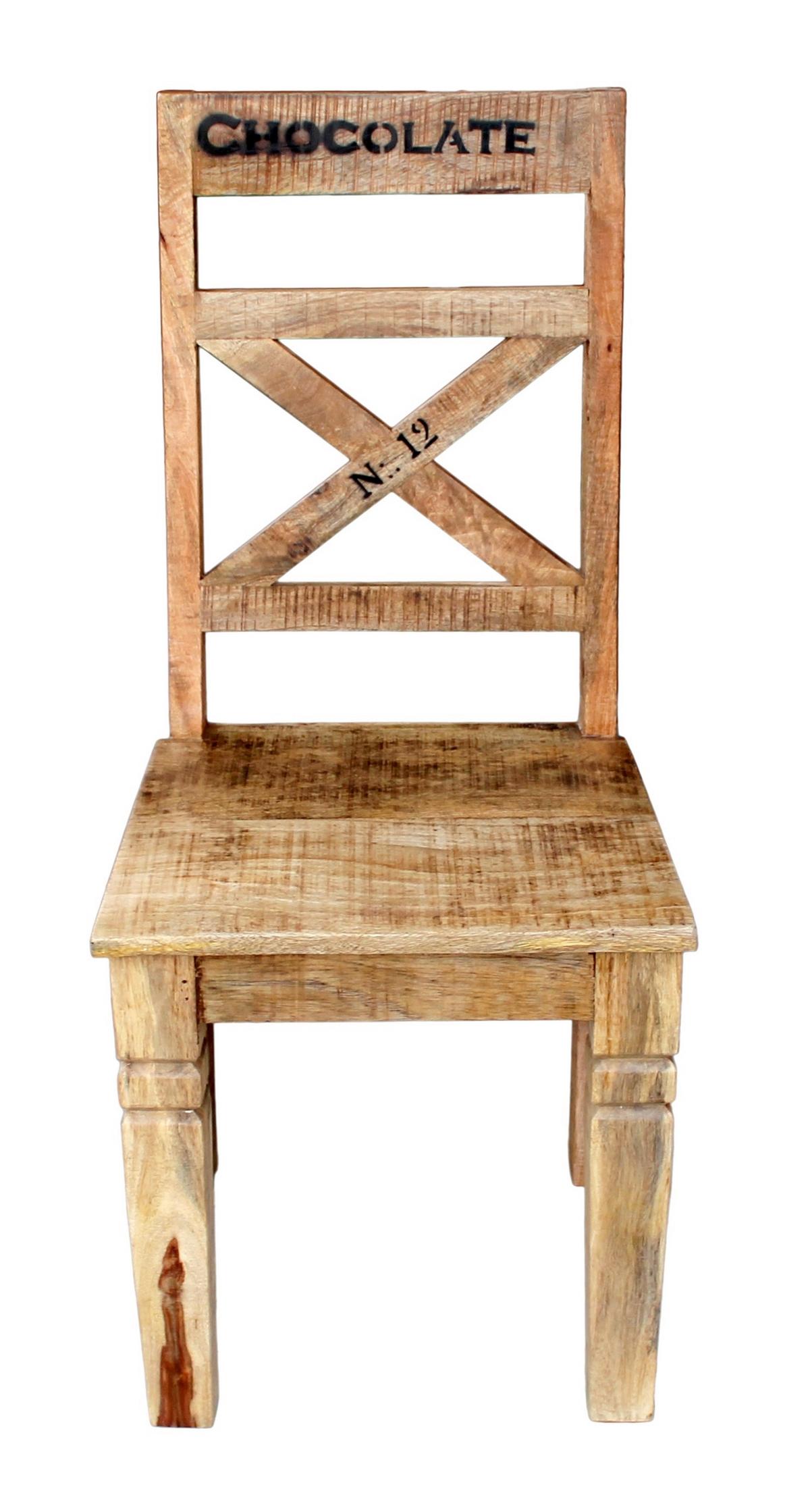 STUHL-SET Naturfarben 2-teilig - Naturfarben, MODERN, Holz (45/100/45cm) - MID.YOU