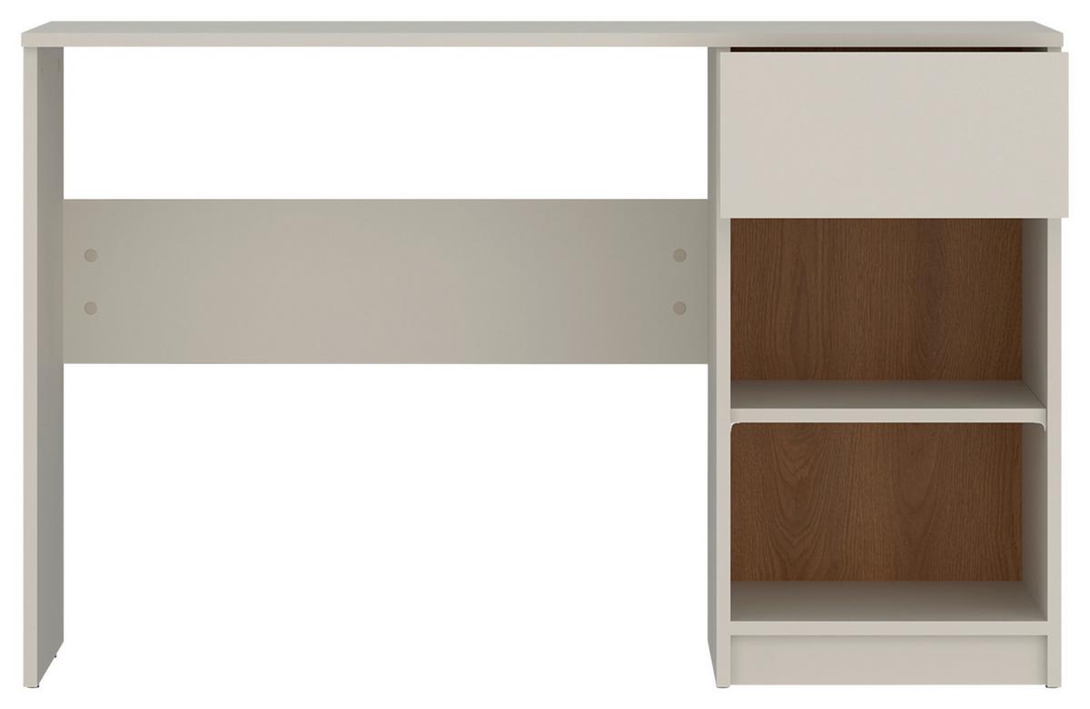 písací stolík FANO š. 120 cm, dekor kašmír/dub - kašmírová/farba duba, Modern, kompozitné drevo (120cm) - Modern Living