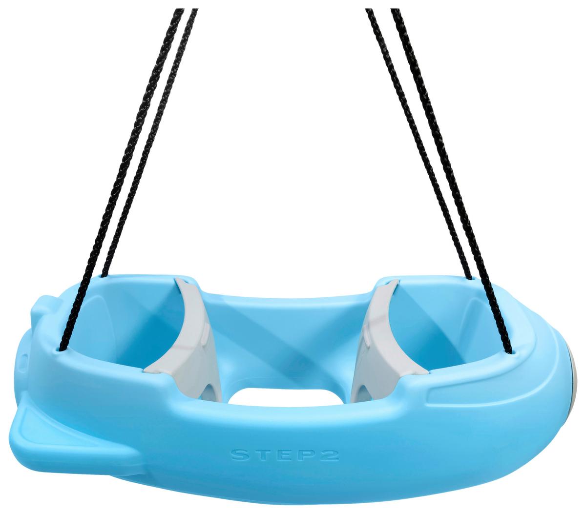 Schaukel 422300 - Blau/Grau, KONVENTIONELL, Kunststoff (47,6/95,9/33,7cm) - Ambia Garden