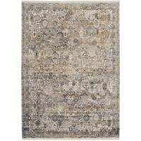 Webteppich Grau/goldfarben Toulon 140x200 Cm - Goldfarben/Grau, LIFESTYLE, Textil (140/200cm) - Dieter Knoll