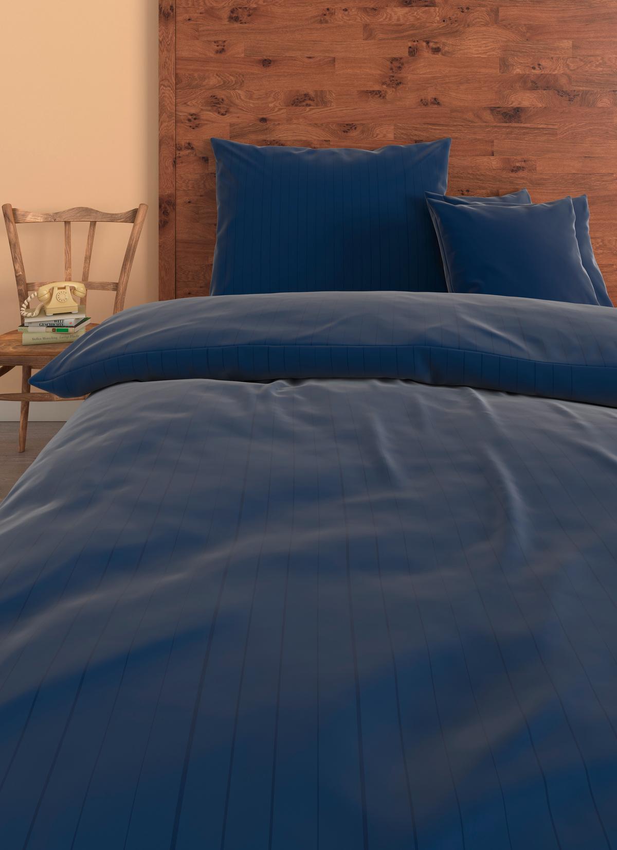 BETTWÄSCHE GERDA - Blau, ROMANTIK / LANDHAUS, Textil - James Wood