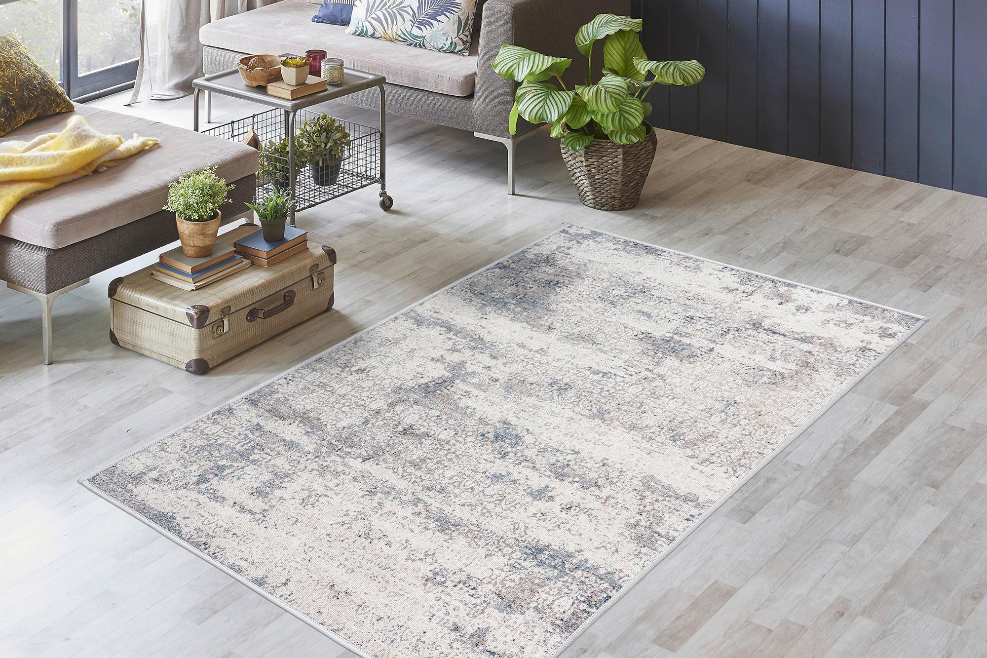 Flachwebteppich Maika 300 - Taupe, KONVENTIONELL, Textil (80/150cm)