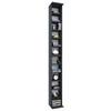 CD Regal Bigol 21 cm Schwarz - Schwarz, Basics, Holzwerkstoff (21/183/20cm) - MID.YOU