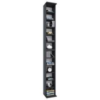 CD Regal Bigol 21 cm Schwarz - Schwarz, Basics, Holzwerkstoff (21/183/20cm) - MID.YOU