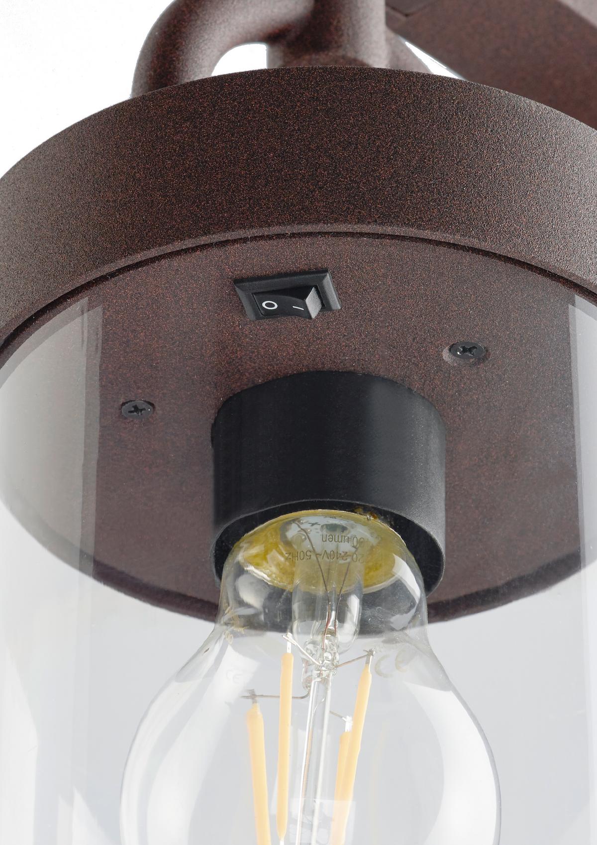 Wegeleuchte Sambesi 28 Watt Aluminium - Rostfarben, Basics, Metall (23/21/100cm) - Trio Leuchten