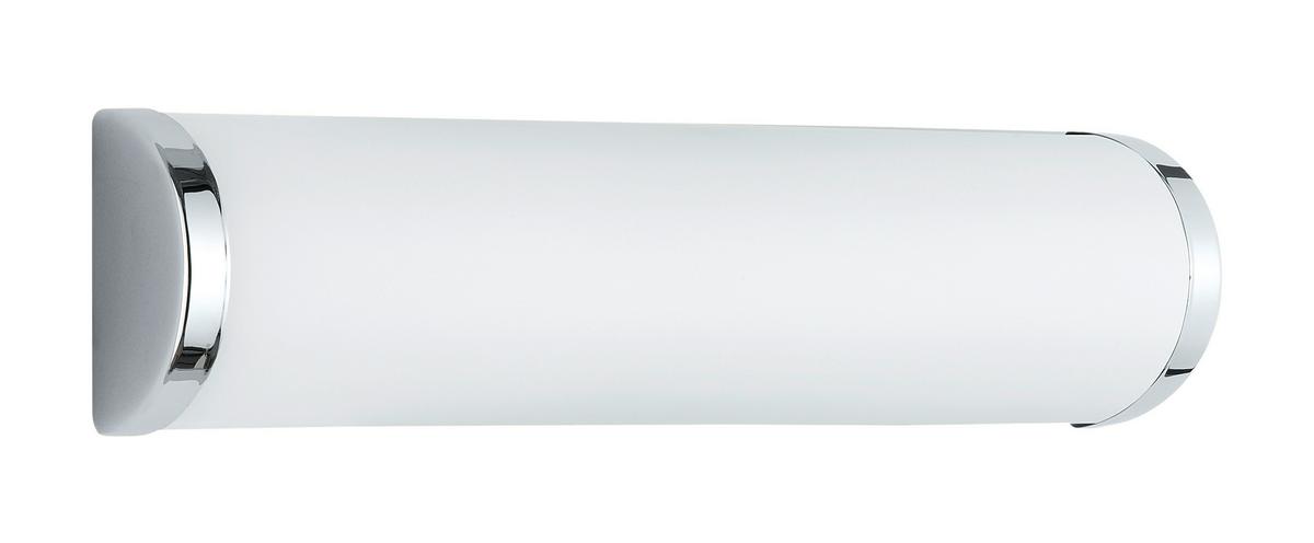Bad-wandleuchte Ip21 2-flammig Mit Opalglas, Satiniert - Chromfarben/Opal, Design, Glas/Metall (30,5/8,3/6,3cm) - Trio Leuchten