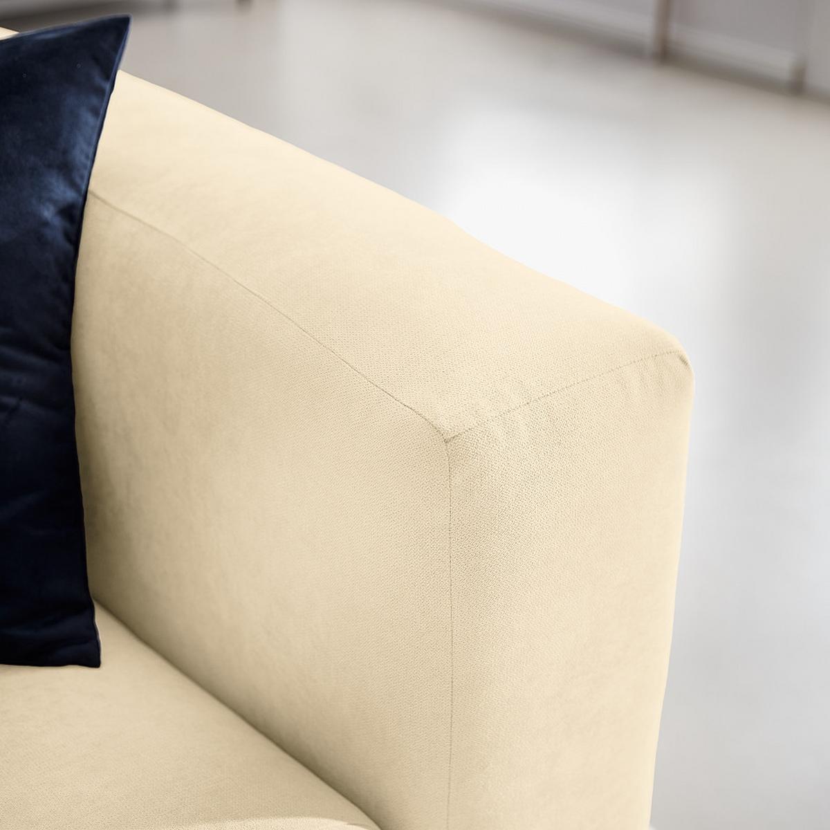 Ecksofa Bolt, Beige S: 160x255 cm - Beige, MODERN, Textil (160/255cm) - Trendmanufaktur