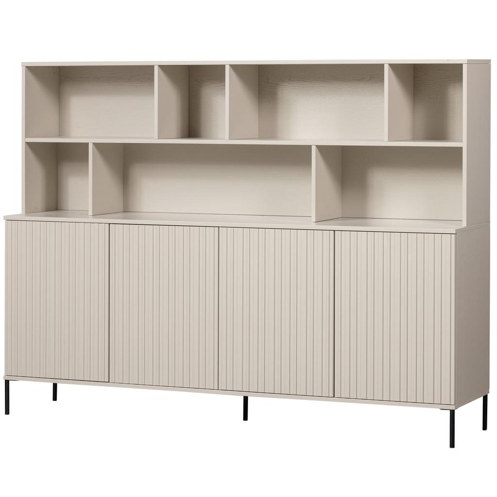 Buffet Gravure Grau B: 200 cm