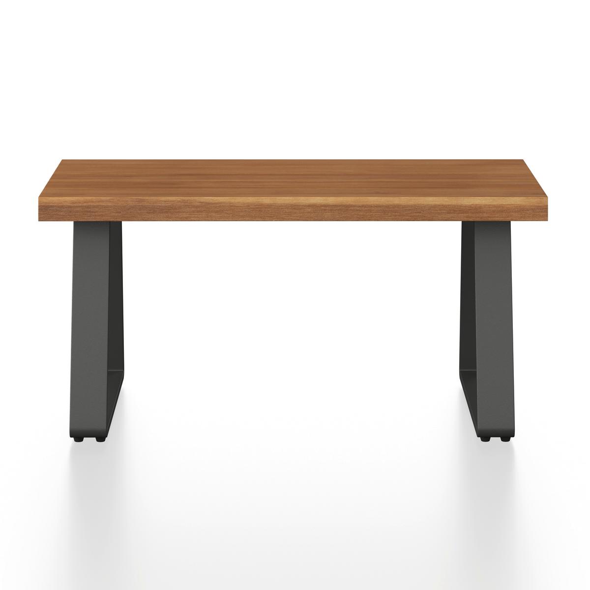 TERASOVÁ SEDACIA SÚPRAVA ALEXA - krémová/farba tíku, Modern, kov/drevo (150/81/85,5cm) - Bessagi Garden