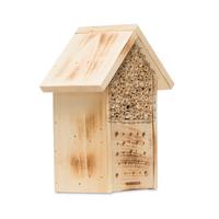 Insektenhotel Zur Post - Naturfarben, Basics, Holz (20/12/27cm)
