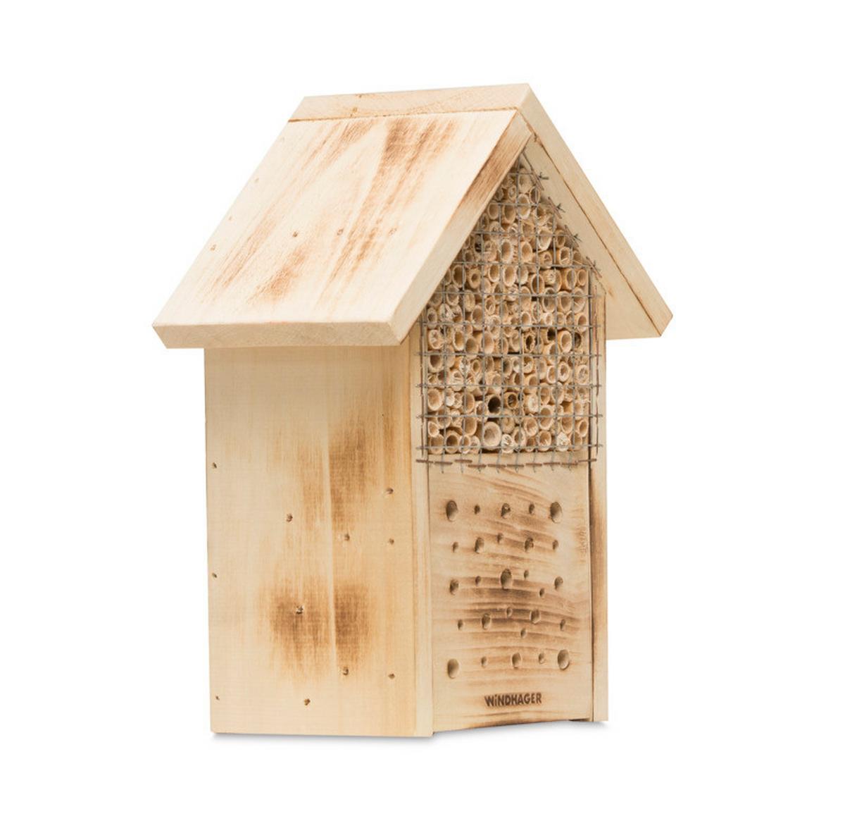 Insektenhotel Zur Post - Naturfarben, Basics, Holz (20/12/27cm)