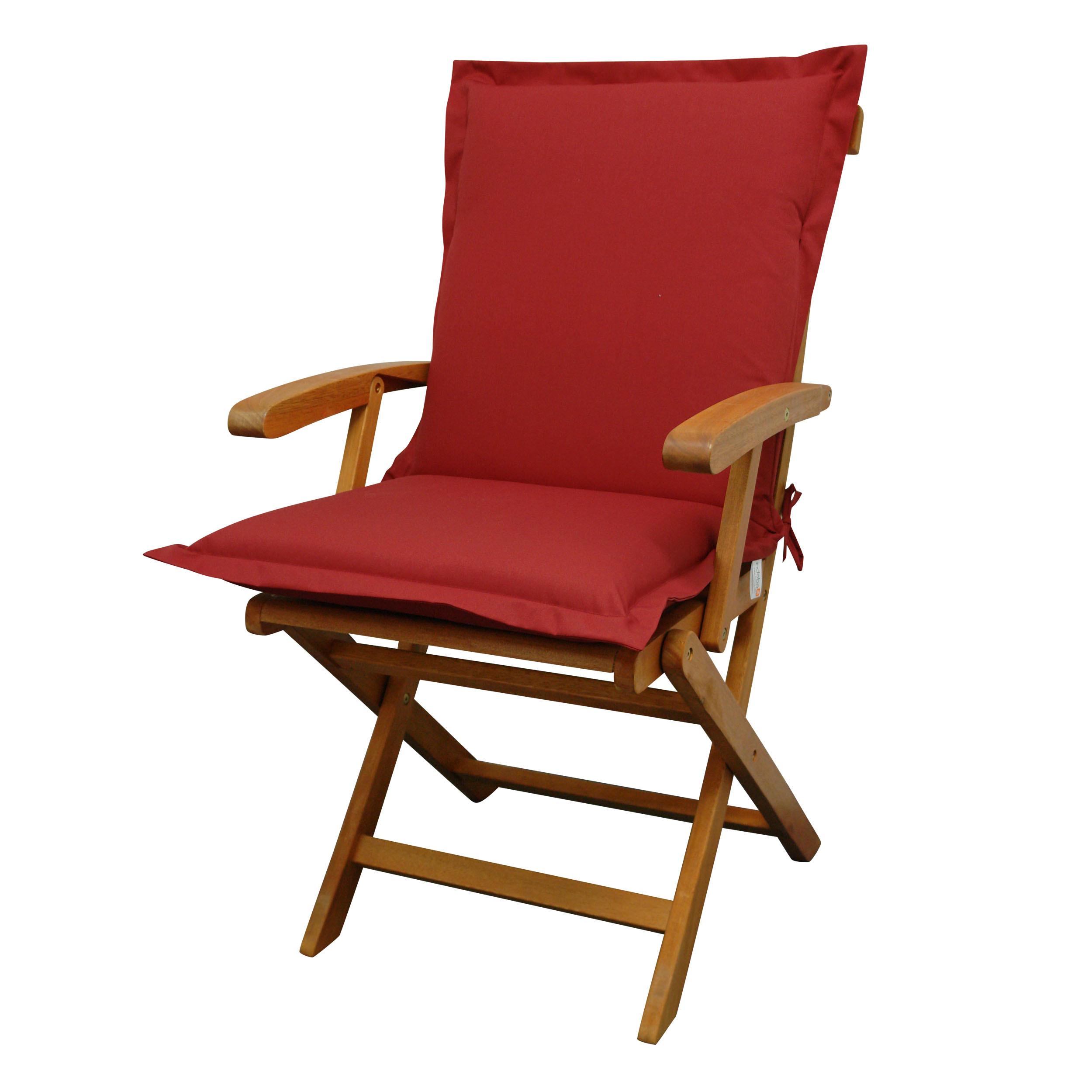 Sitzkissen-Set rund, rot, 6 Stk. - Teppiche und Spielinseln